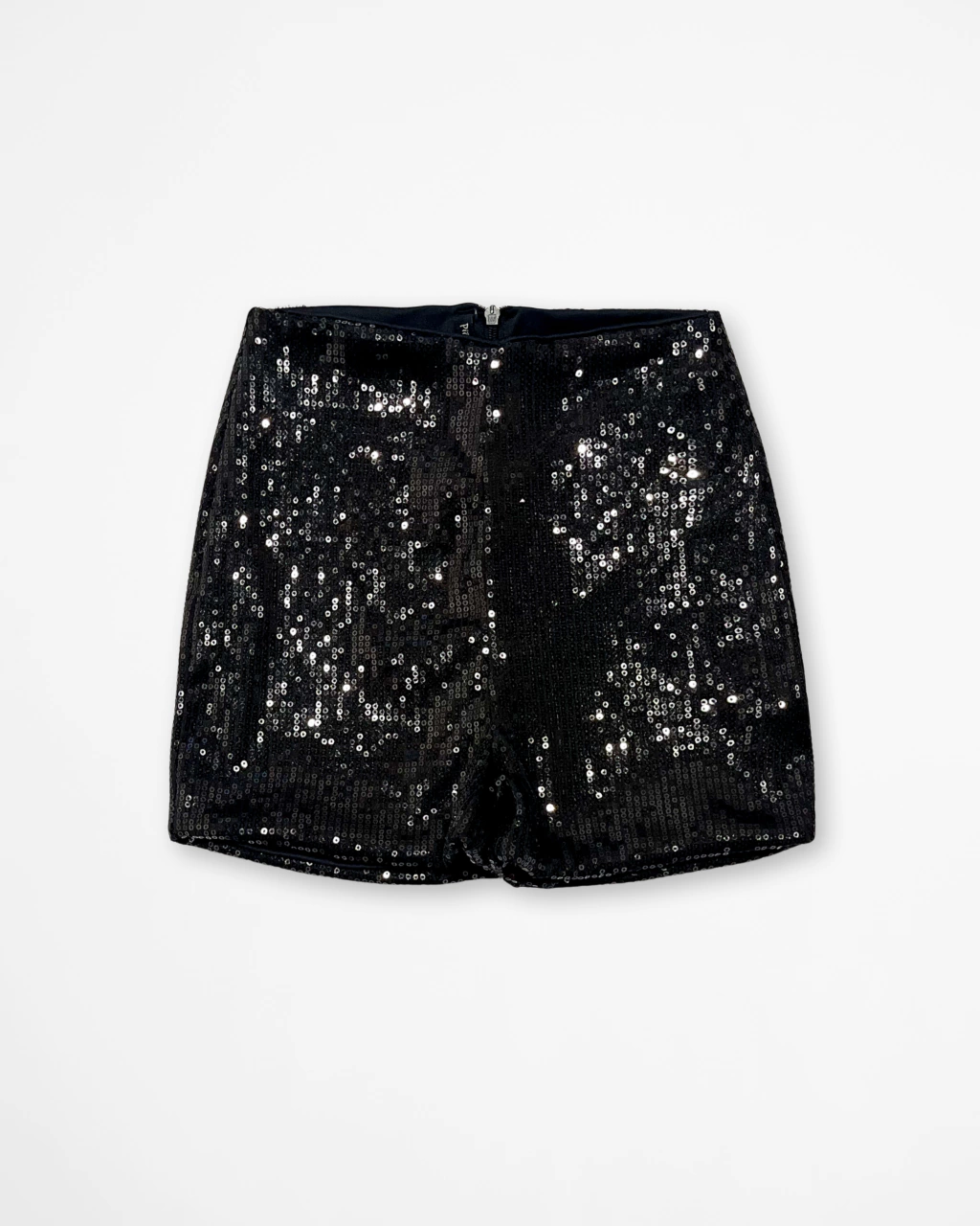 Shorts de Paetês Preto