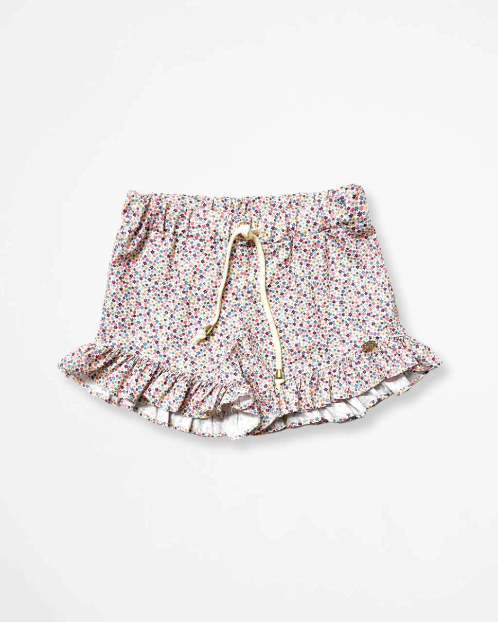 Shorts Floral Liberty com Babadinhos