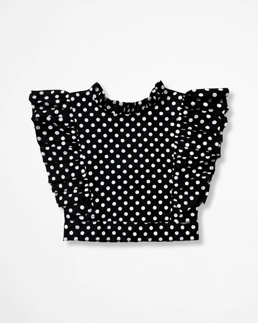 Blusa Preta de Bolinhas Dahlia