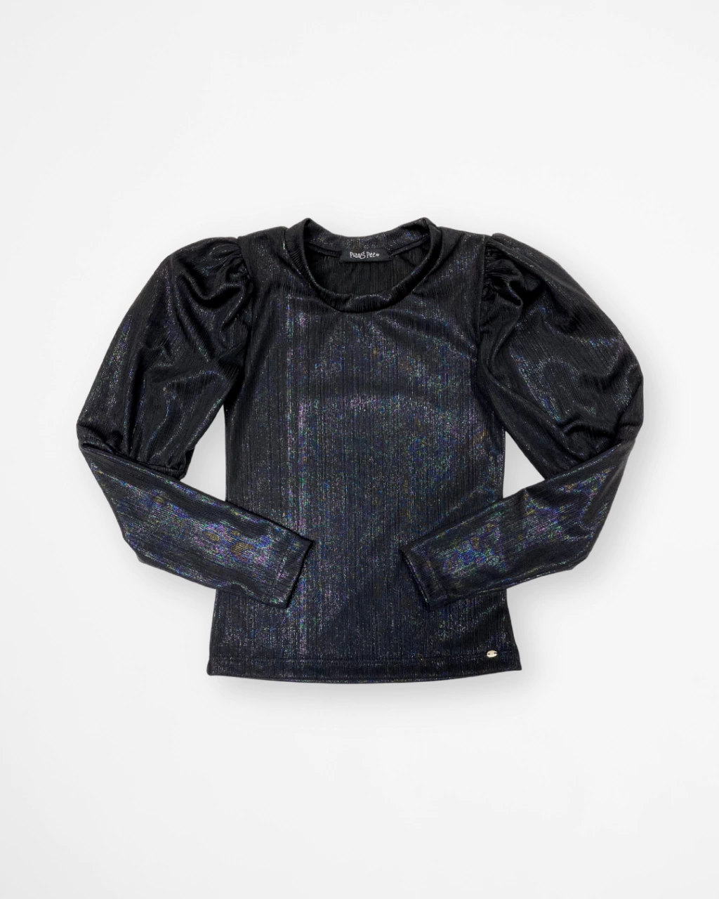Blusinha Preta com Foil