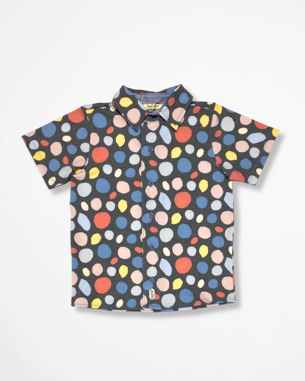 Camisa de Bolinhas Coloridas