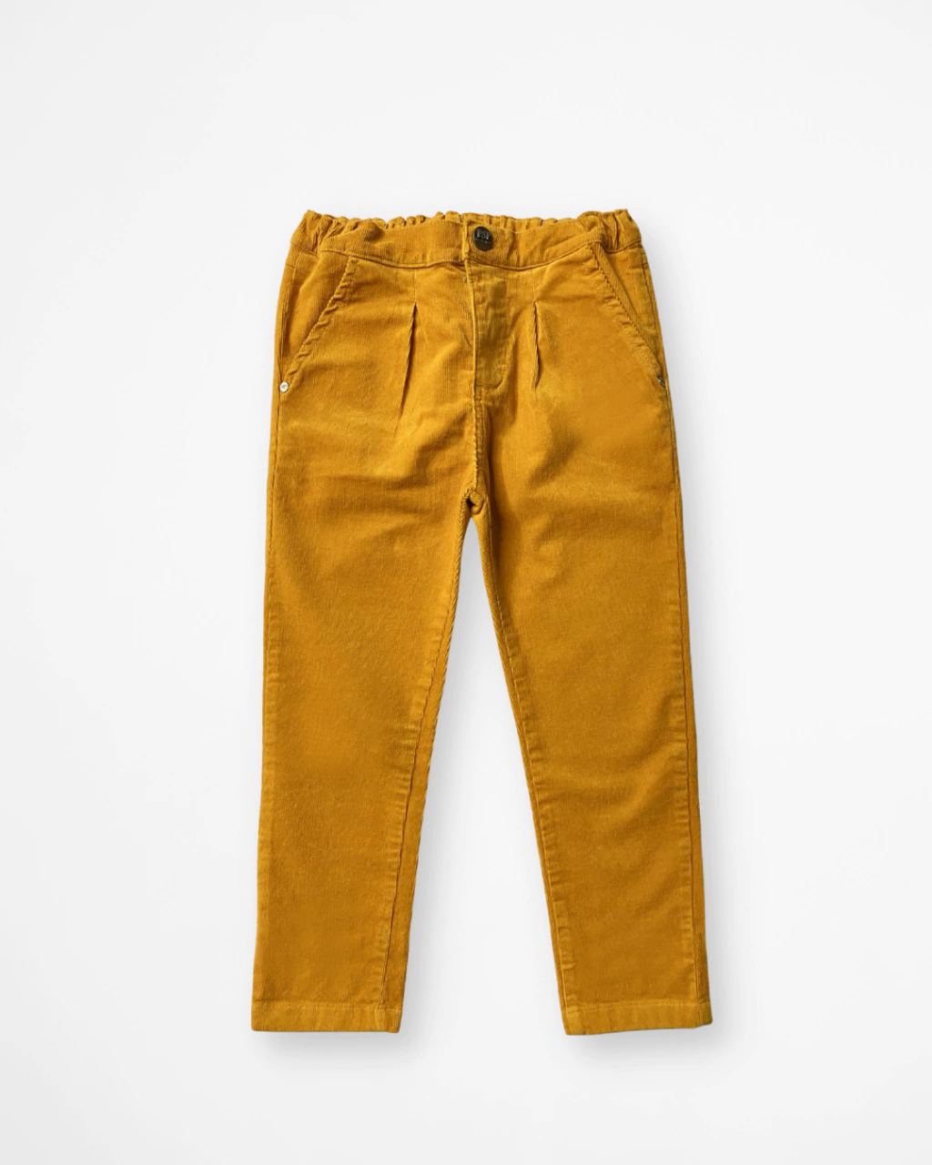 Calça de Veludo Mostarda