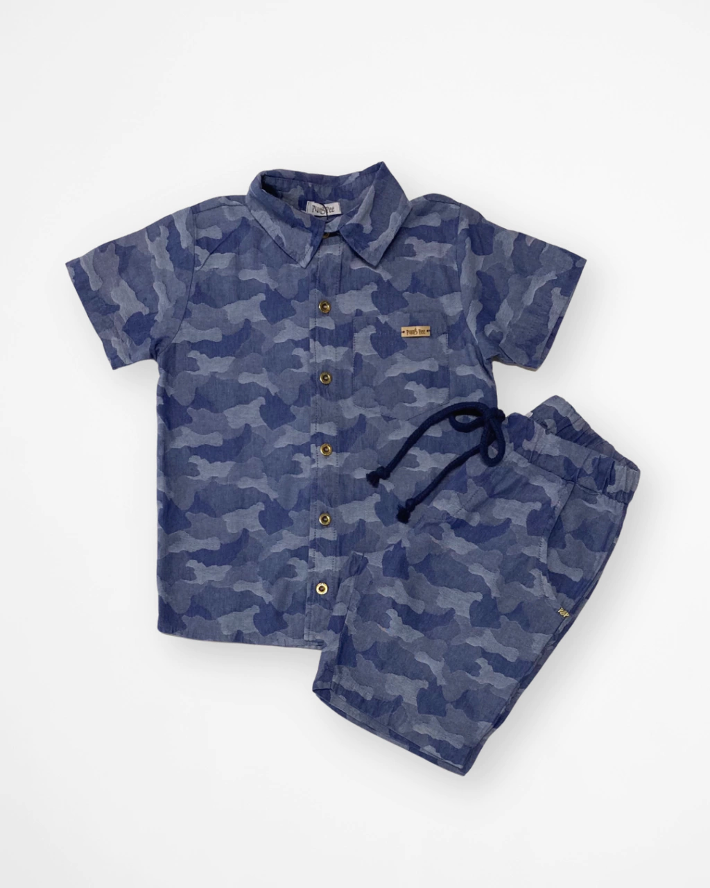 Conjunto Jeans Camuflado