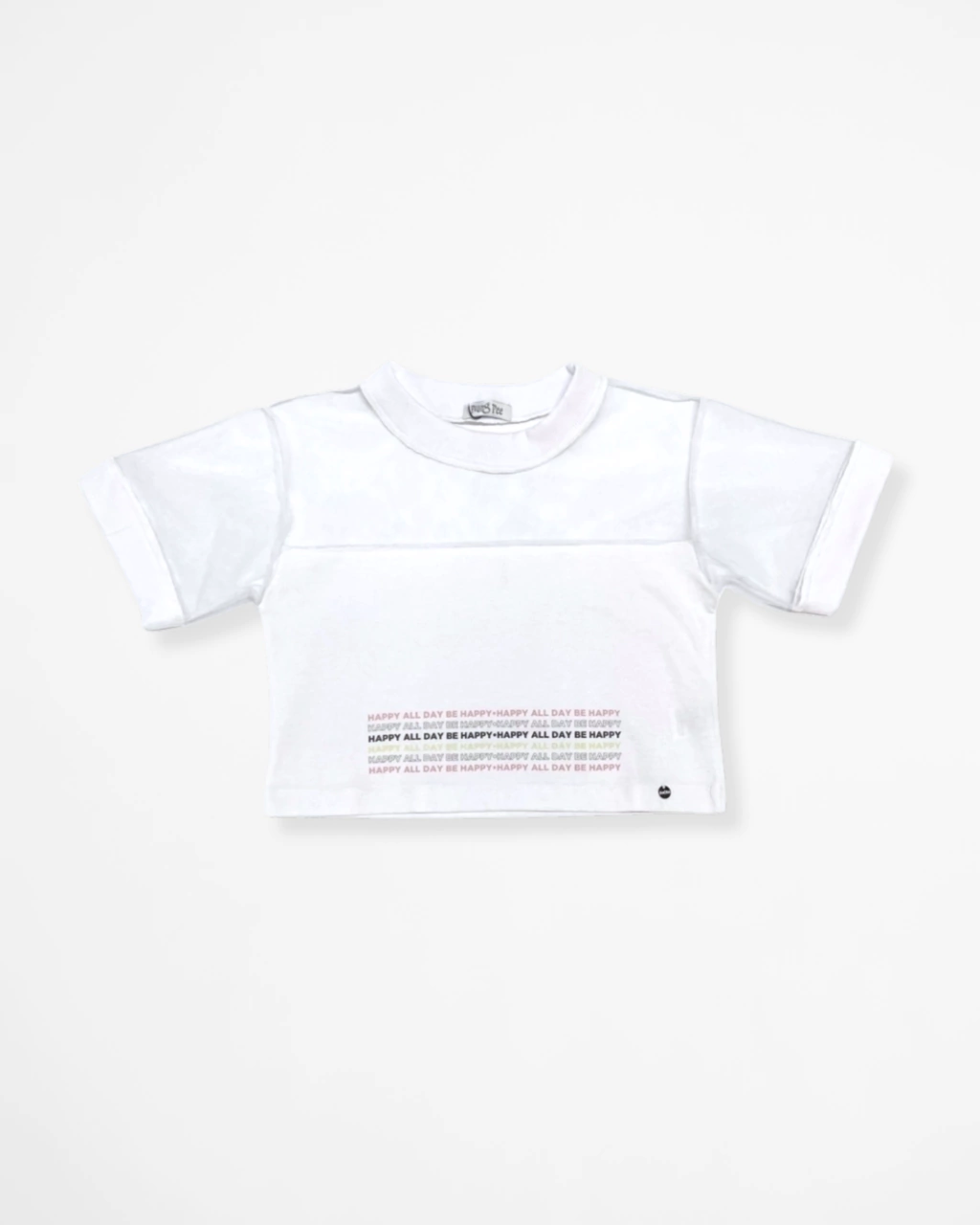 Camiseta Branca com Tule