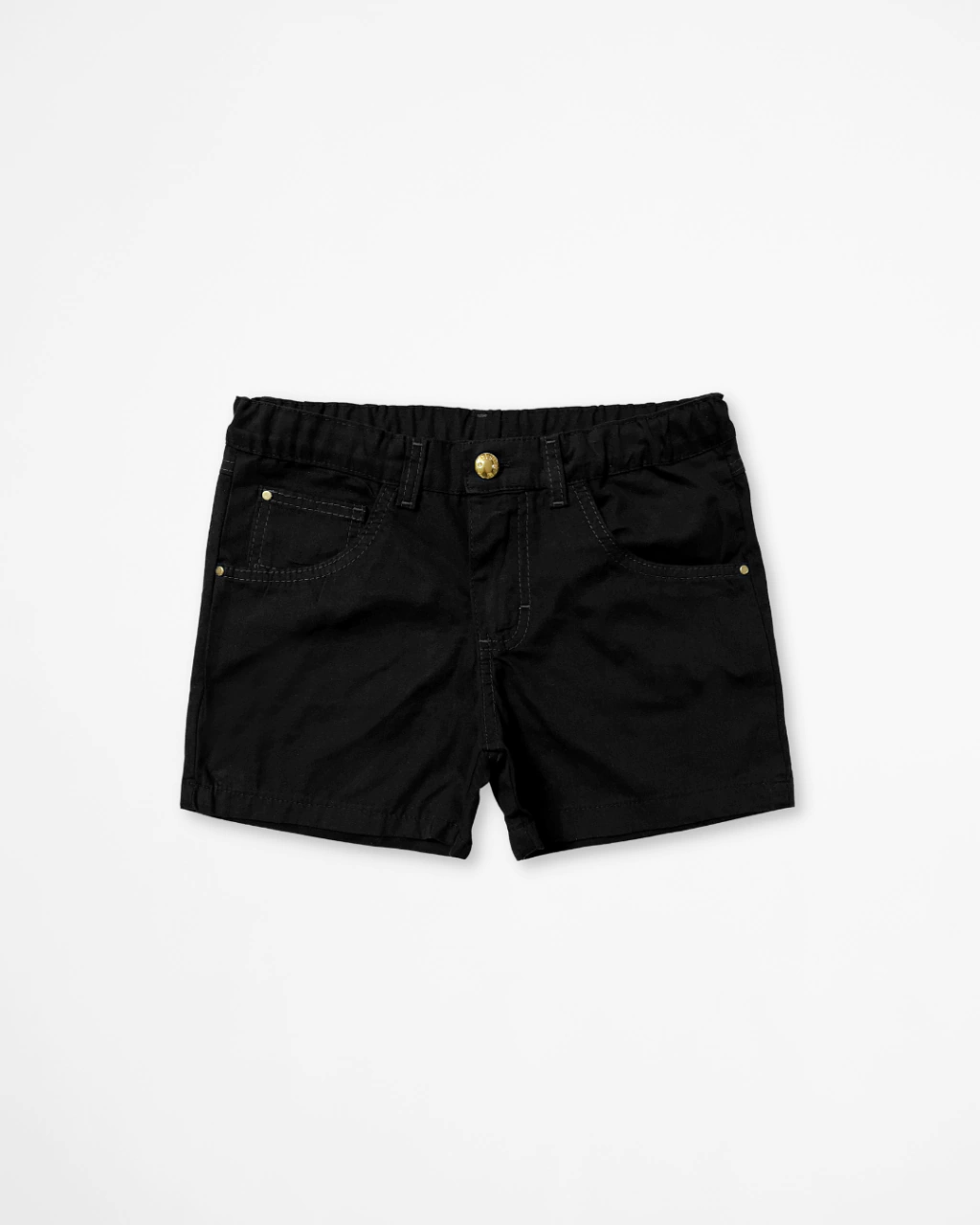 Shorts de Sarja Preto Ully