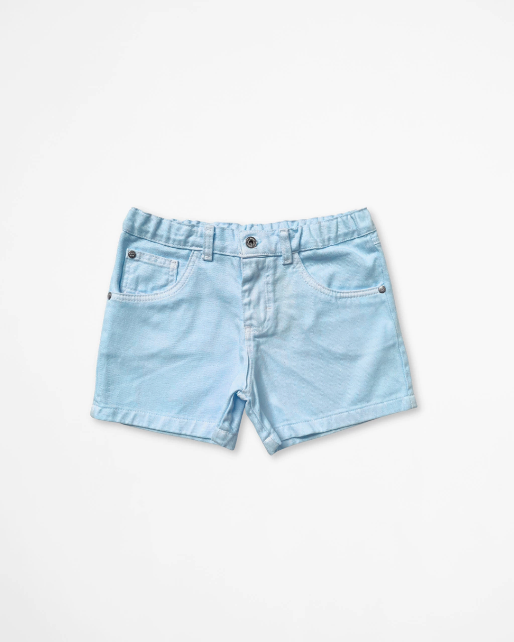 Shorts de Sarja Verde Água Ully