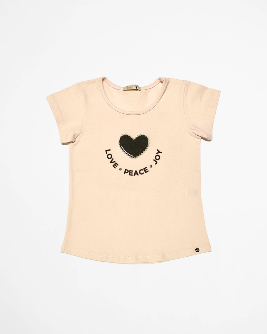 Blusinha “LOVE•PEACE•JOY”