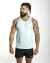 Regata Dry Masculina Gorilla logo verde agua mescla - comprar online