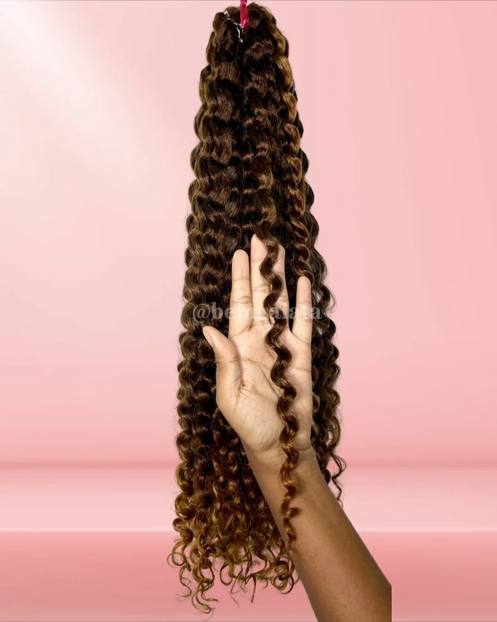 Cacheado dos Sonhos (Crochet Braids) - Mel Acobreado