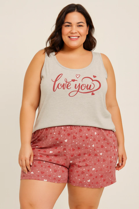 PIJAMA REGATA PLUS SIZE CONFORTO - comprar online