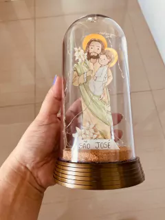 Oratório Personalizado com LED - São José - comprar online