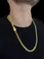 Cordão Grumet 10MM - 70Cm - Banhado a Ouro 18K - comprar online