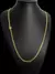 Cordão Lacraia 5MM - 70Cm - Banhado a Ouro 18K