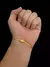 Pulseira Piastrine 3MM - Banhado a Ouro 18K - comprar online