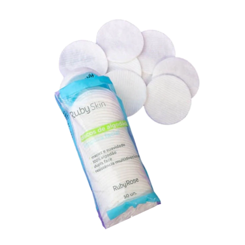 DISCOS DE ALGODÃO- RUBY ROSE