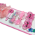 KIT DE ACESSÓRIOS ROSA STITCH- 4 ELÁSTICOS + 5 PRESILHAS - Belezarie