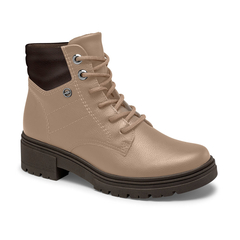 Imagem do Bota Dakota Em Couro Bege D0451 (2700)
