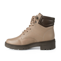 Bota Dakota Em Couro Bege D0451 (2700) na internet