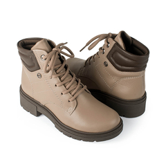 Bota Dakota Em Couro Bege D0451 (2700) - loja online