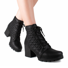 Bota Coturno Dakota De Salto Bloco DA942 (2696) - Sheyla Bolsas