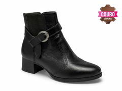 Bota Dakota Couro Salto Baixo Preto DA962 (2698) - loja online