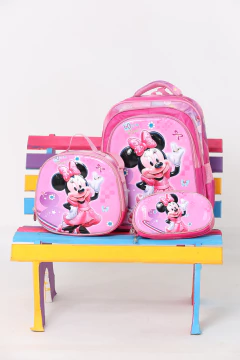 Mochila, Lancheira e Estojo Minnie 2581 na internet