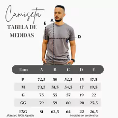 Camiseta em Algodão Chumbo na internet