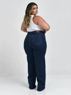 Calça Consciência Jeans Plus 28006 Azul Escura - 2745 (Promoção - Sem troca) - Loja Fórmula
