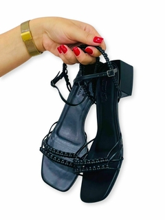 Sandália Preta 9107883 - comprar online