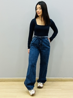 Body Manga Longa com Decote Quadrado 2797 - loja online