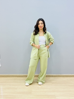 Conjunto Calça e Camisa em Linho 2761