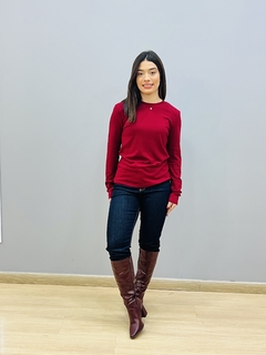 Blusa Modal Manga Longa 2772 - Sheyla Bolsas