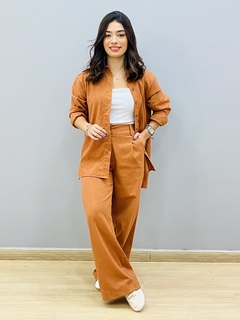 Conjunto Calça e Camisa em Linho 2761 - comprar online
