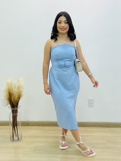 Vestido Flores 2529 - loja online