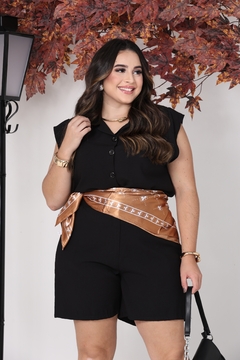 Conjunto Camisa Regata + Short Plus 2729 na internet