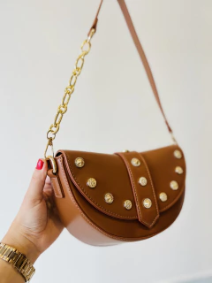 Bolsa Pedraria Frontal Marrom 80030 (3449) - comprar online
