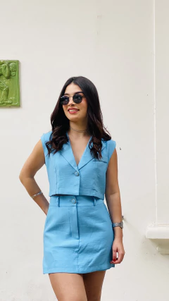 Colete com Short Greta 3094 - Loja Fórmula