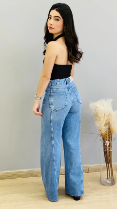 Calça Jeans Wide Recortes - 3306 na internet