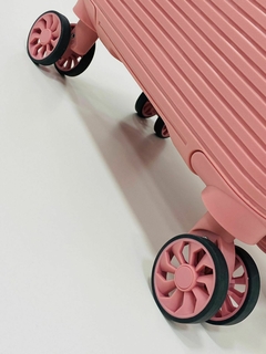 Mala de Média Rosa em Fibra 360° - loja online