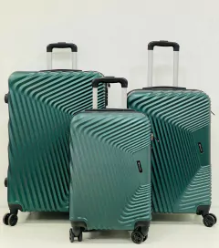 Mala de Bordo Verde em Fibra 360° - comprar online