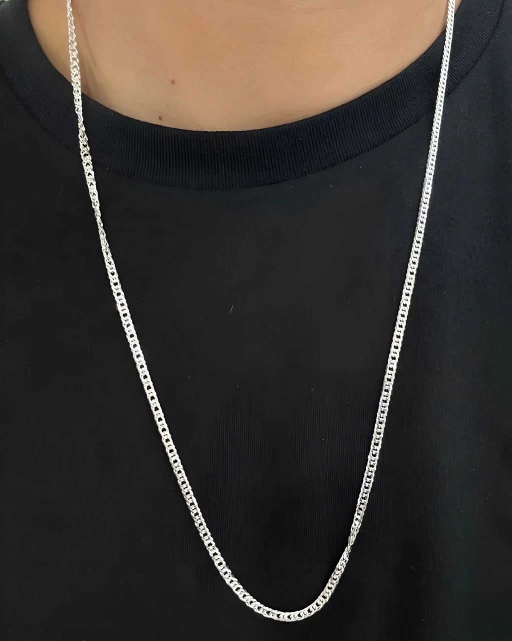 Corrente grume duplo 3,5mm 70cm