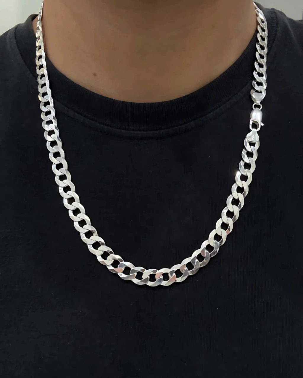 Corrente grume escamada 9mm 60cm