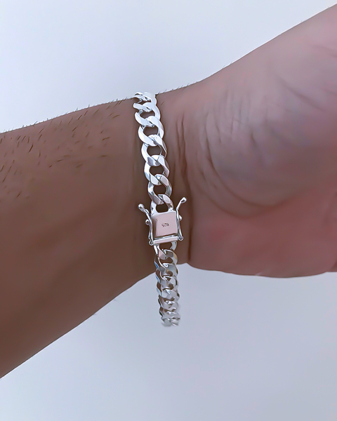 Pulseira grume escamada 8mm fecho gaveta - comprar online