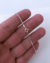 Corrente + pingente cruz 70cm - loja online