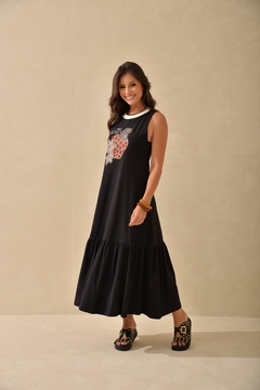 Vestido Malha Babado na internet