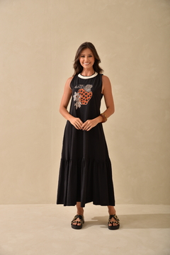 Vestido Malha Babado - loja online