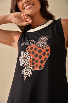 Vestido Malha Babado - comprar online