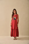 Vestido Malha Babado - comprar online