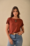 Blusa Visco Recorte - comprar online