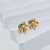Brinco Flor Banho Ouro 18k - loja online